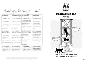 Kasutusjuhend PetRebels Catharina 160 Kassi ronimispuu