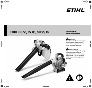 Manual Stihl BG 55 Leaf Blower