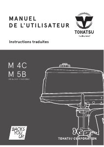 Mode d’emploi Tohatsu M 4C (EU Model) Moteur hors-bord