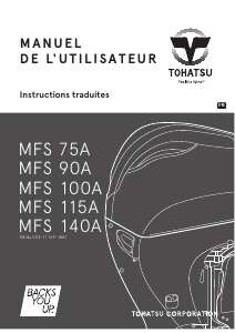 Mode d’emploi Tohatsu MFS 100A (EU Model) Moteur hors-bord