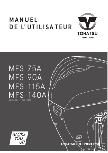 Mode d’emploi Tohatsu MFS 140A Moteur hors-bord