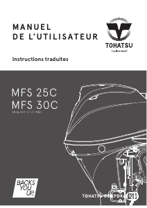 Mode d’emploi Tohatsu MFS 30C (EU Model) Moteur hors-bord