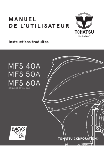 Mode d’emploi Tohatsu MFS 50A (EU Model) Moteur hors-bord