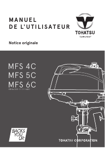 Mode d’emploi Tohatsu MFS 5C (EU Model) Moteur hors-bord