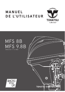 Mode d’emploi Tohatsu MFS 8B Moteur hors-bord