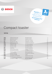 Manual Bosch TAT7403 Toaster