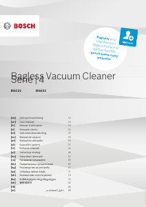 Manual Bosch BGS21WHYG Vacuum Cleaner