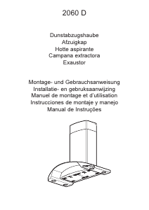 Manual de uso AEG 2060D Campana extractora