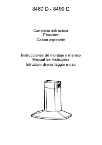 Manuale AEG 8460D Cappa da cucina