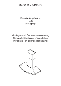 Bedienungsanleitung AEG 8490D Dunstabzugshaube