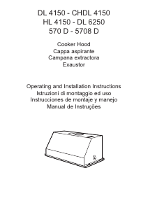 Manual AEG HL4150 Cooker Hood