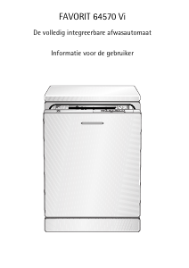 Handleiding AEG F64570V Vaatwasser