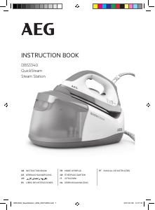 Manuale AEG DBS3340-U Ferro da stiro