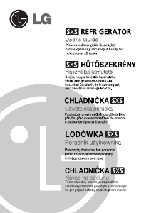 Manuál LG GR-P227ZGAA Lednice s mrazákem