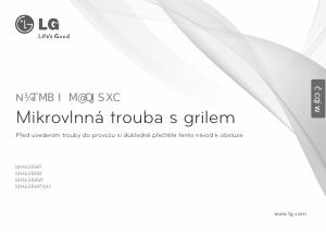 Manuál LG MH6388PWH Mikrovlnná trouba
