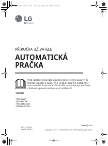 Návod LG FB94AIDDUWT Práčka