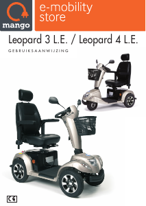 Handleiding Mango Mobility Leopard 4 L.E. Scootmobiel