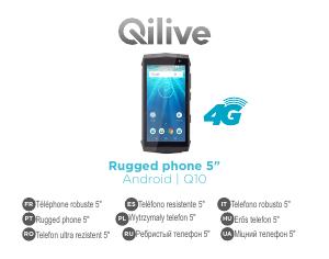 Használati útmutató Qilive Q10S5IN4GR Rugged Mobiltelefon