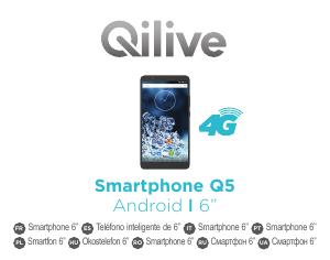 Руководство Qilive Q5 6inch Мобильный телефон
