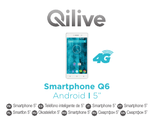 Manual Qilive Q6 Telefone celular