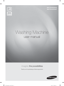 Manual Samsung WA75H4000HA/SP Washing Machine