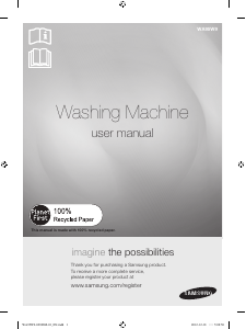 Manual Samsung WA95W9 Washing Machine