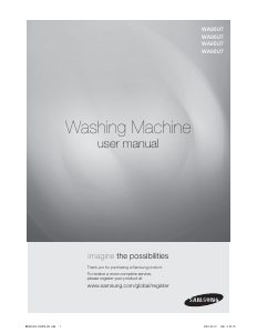 Manual Samsung WA80U7 Washing Machine