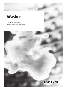 Manual Samsung WA50R5200AW/US Washing Machine