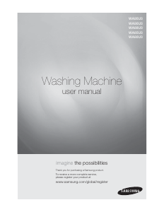 Manual Samsung WA80UA Washing Machine
