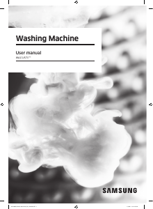 Manual Samsung WA13J5710SG/FA Washing Machine