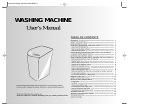 Manual Samsung WA1151S Washing Machine