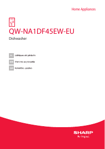 Прирачник Sharp QW-NA1DF45EW-EU Машина за миење садови