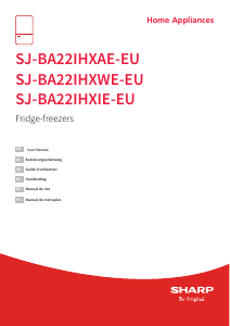 Manual Sharp SJ-BA22IHXAE-EU Fridge-Freezer