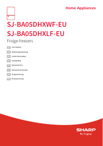 Brugsanvisning Sharp SJ-BA05DHXWF-EU Køle-fryseskab