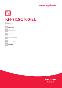 Manual Sharp KH-7I18CT00-EU Plită