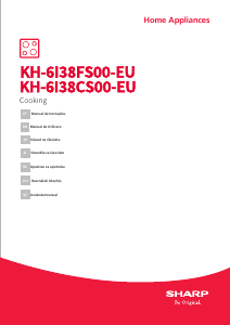 Manual Sharp KH-6I38FS00-EU Plită