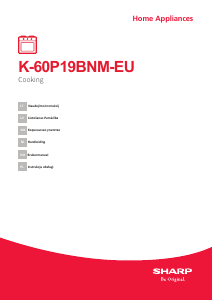 Handleiding Sharp K-60P19BNM -EU Oven