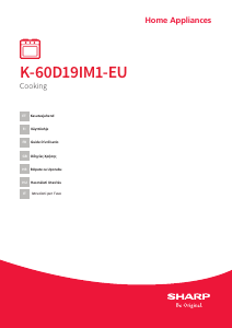 Priručnik Sharp K-60D19IM1-EU Pećnica