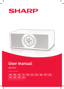 Handleiding Sharp DR-I470 Radio