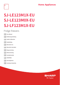 Manual Sharp SJ-LE123M1X-EU Refrigerator