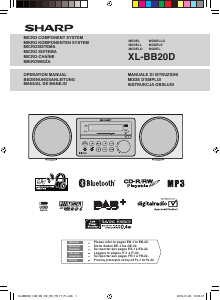 Mode d’emploi Sharp XL-BB20D Stéréo