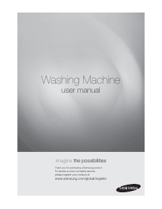 Manual Samsung WA10U7 Washing Machine