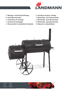 Mode d’emploi Landmann 11093 Smoker Barbecue