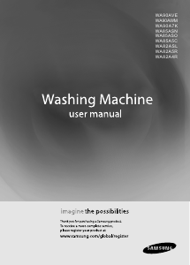 Manual Samsung WA85ASNEH/XTL Washing Machine