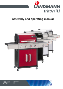 Bruksanvisning Landmann 12962 Triton 4.1 Utegrill
