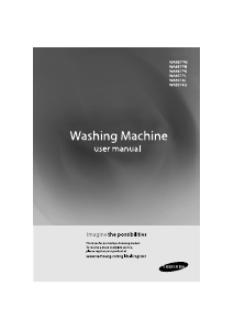 Manual Samsung WA88TPBEH/XTL Washing Machine