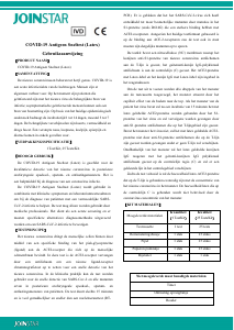 Handleiding Joinstar Antigen COVID Test