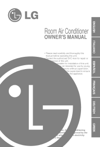 Manual LG LS-H366NLD0 Air Conditioner