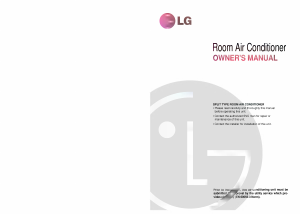 Manual LG LS-D1860HL Air Conditioner