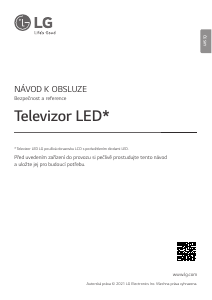 Manuál LG 55UP75003LF LED televize